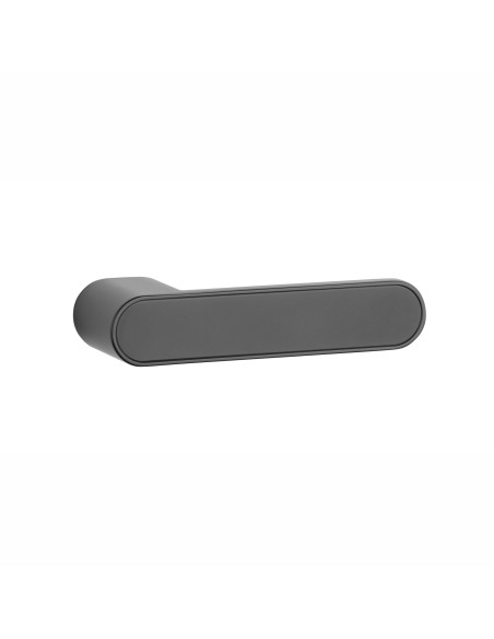KLAMKA APRILE GUAVA ROZETA RTH LOCK BK - CZARNY MATOWY