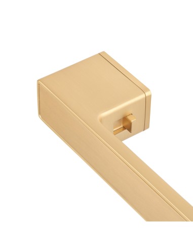 KLAMKA STILE EHIME ROZETA RTH GOLD SATIN LOCKING SYSTEM - ZŁOTY MATOWY