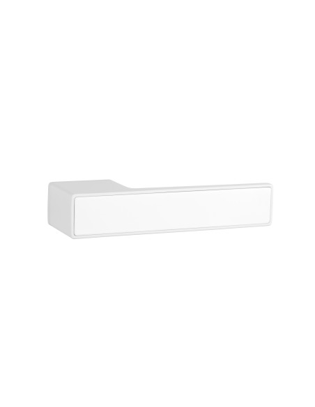 KLAMKA STILE EHIME ROZETA RTH WHITE LOCKING SYSTEM - BIAŁY MATOWY
