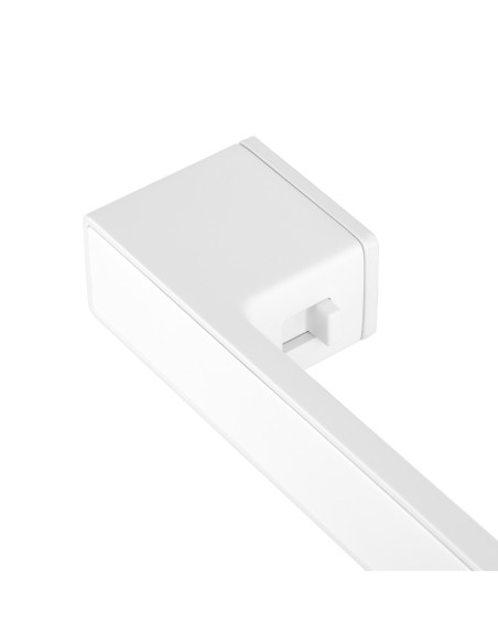 KLAMKA STILE EHIME ROZETA RTH WHITE LOCKING SYSTEM - BIAŁY MATOWY