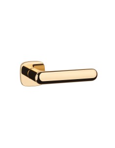 KLAMKA APRILE OLEA ROZETA QR SLIM 7MM LG - ZŁOTY POLEROWANY