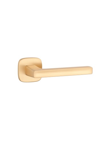KLAMKA APRILE PEA ROZETA QR SLIM 7MM KG - ZŁOTY MATOWY