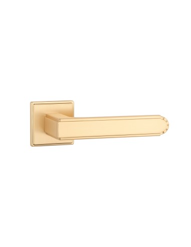 KLAMKA APRILE MIMOSA ROZETA QG SLIM 7MM KG - ZŁOTY MATOWY