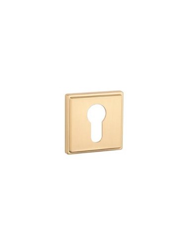 KLAMKA APRILE MIMOSA ROZETA QG SLIM 7MM KG - ZŁOTY MATOWY