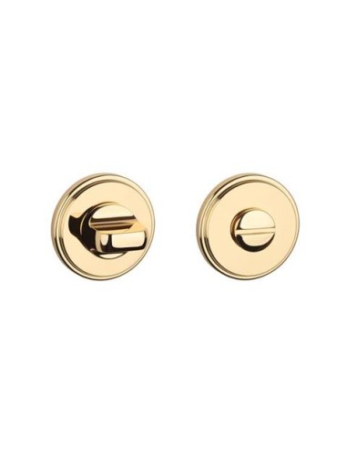 KLAMKA APRILE CATALPA ROZETA RG SLIM 7MM LG - ZŁOTY POLEROWANY