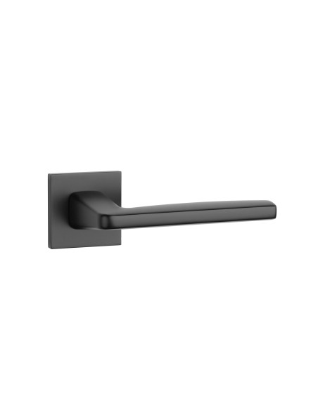 KLAMKA APRILE ERBA ROZETA Q SLIM 7MM BLACK - CZARNY MATOWY
