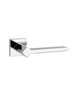 KLAMKA APRILE NINFEA ROZETA Q SLIM 7MM LC - CHROM POLEROWANY 2