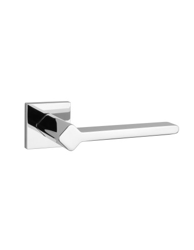 KLAMKA APRILE NINFEA ROZETA Q SLIM 7MM LC - CHROM POLEROWANY