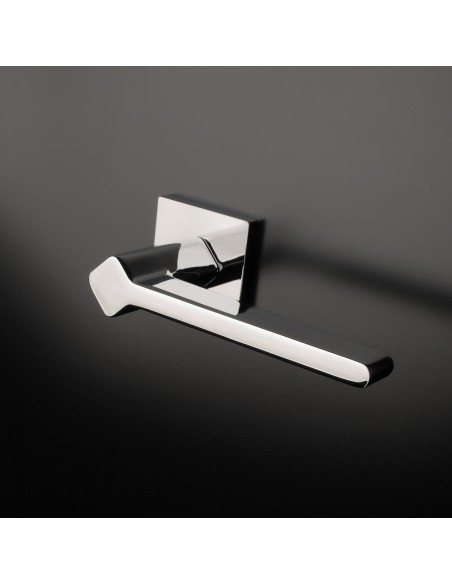 KLAMKA APRILE NINFEA ROZETA Q SLIM 7MM LC - CHROM POLEROWANY