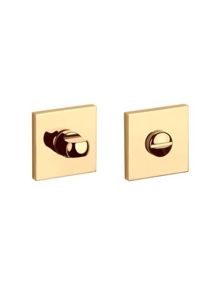 KLAMKA APRILE ERBA ROZETA Q SLIM 7MM GOLD PVD - ZŁOTY POLEROWANY PVD
