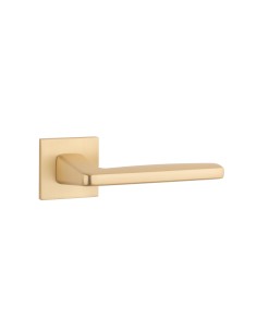 KLAMKA APRILE ERBA ROZETA Q SLIM 7MM GOLD SATIN - ZŁOTY MATOWY