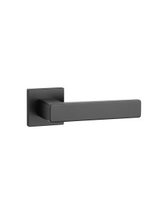KLAMKA APRILE ERICA ROZETA Q SLIM 7MM BK - CZARNY MATOWY