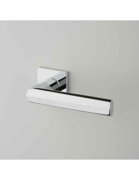 KLAMKA APRILE FRESIA ROZETA Q SLIM 7MM LC - CHROM POLEROWANY