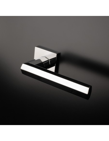 KLAMKA APRILE FRESIA ROZETA Q SLIM 7MM LC - CHROM POLEROWANY