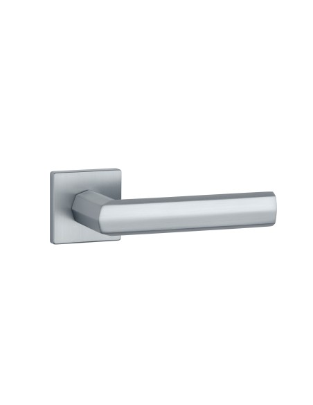 KLAMKA APRILE FRESIA ROZETA Q SLIM 7MM SC - CHROM SATYNOWY