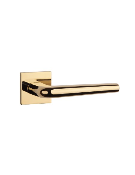 KLAMKA APRILE FUNKIA ROZETA Q SLIM 7MM GOLD PVD - ZŁOTY POLEROWANY PVD