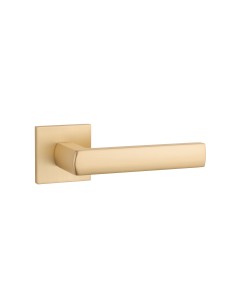 KLAMKA APRILE HOSTA ROZETA Q SLIM 7MM GOLD SATIN - ZŁOTY MATOWY