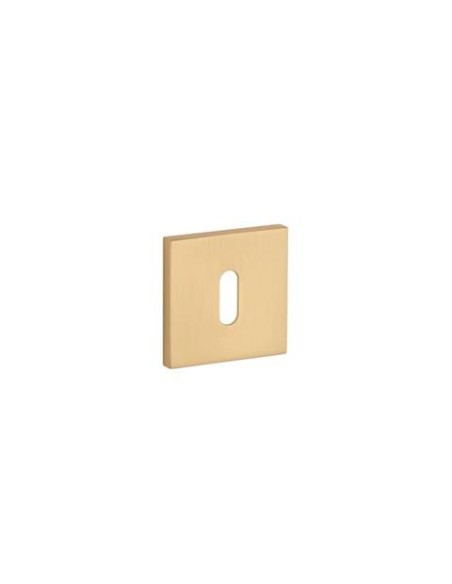 KLAMKA APRILE HOSTA ROZETA Q SLIM 7MM GOLD SATIN - ZŁOTY MATOWY