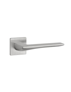 KLAMKA APRILE IRIS ROZETA Q SUPER SLIM 5MM DSC - CHROM SZCZOTKOWANY
