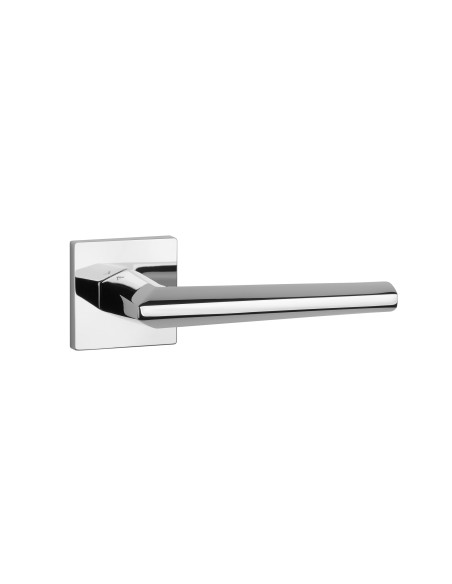 KLAMKA APRILE JASMINA ROZETA Q SLIM 7MM LC - CHROM POLEROWANY