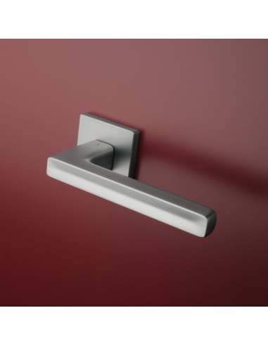 KLAMKA APRILE PEA ROZETA Q SLIM 7MM SC - CHROM SATYNOWY