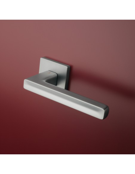 KLAMKA APRILE PEA ROZETA Q SLIM 7MM SC - CHROM SATYNOWY
