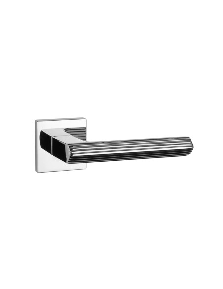 KLAMKA APRILE LARICE ROZETA Q SUPER SLIM 5MM LC - CHROM POLEROWANY