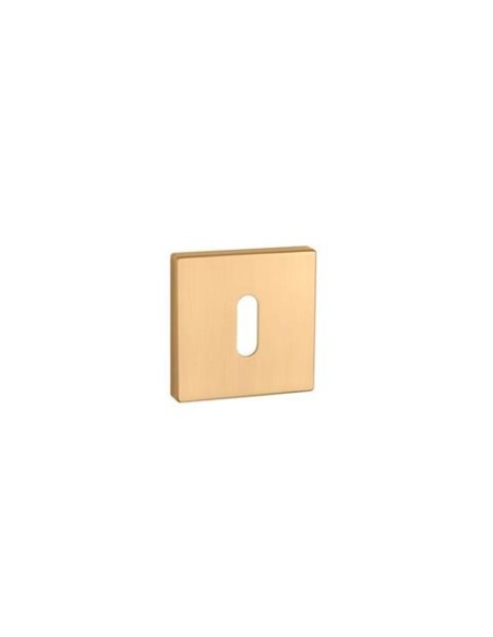 KLAMKA APRILE LILA ROZETA Q SLIM 7MM KG - ZŁOTY MATOWY