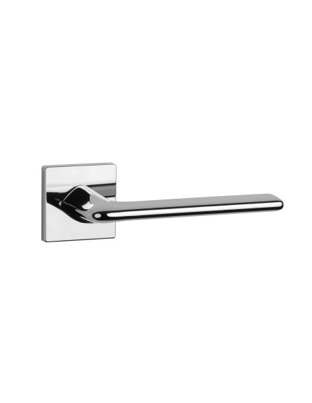 KLAMKA APRILE LILA ROZETA Q SLIM 7MM LC - CHROM POLEROWANY
