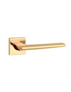 KLAMKA APRILE LUNARIA ROZETA Q SLIM 7MM LG - ZŁOTY POLEROWANY