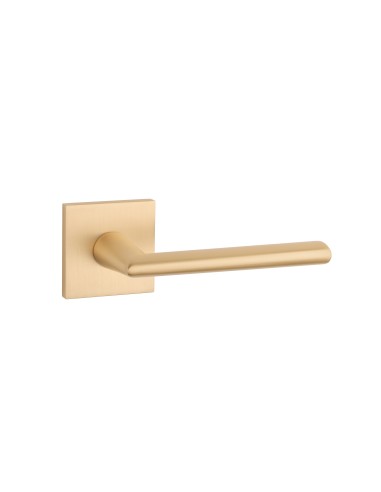 KLAMKA APRILE PRIMULA ROZETA Q SLIM 7MM GOLD SATIN - ZŁOTY MATOWY