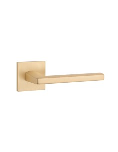 KLAMKA APRILE PYROLA ROZETA Q SLIM 7MM GOLD SATIN - ZŁOTY MATOWY