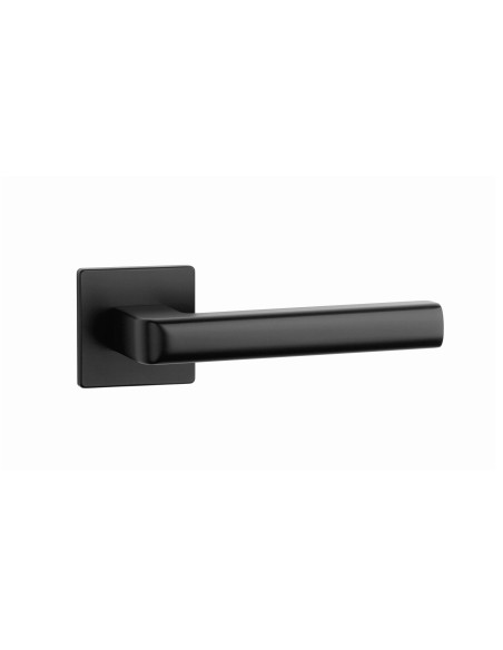 KLAMKA APRILE SALICE ROZETA Q SUPER SLIM 5MM BK - CZARNY MATOWY