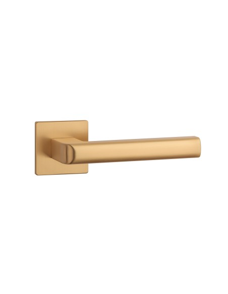 KLAMKA APRILE SALICE ROZETA Q SUPER SLIM 5MM KG - ZŁOTY MATOWY