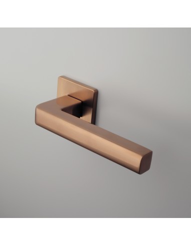 KLAMKA APRILE SALICE ROZETA Q SUPER SLIM 5MM PN PVD - MIEDZIANY PVD