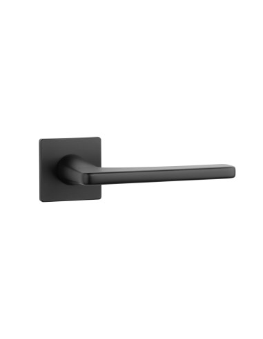 KLAMKA APRILE SETIA ROZETA Q SUPER SLIM 5MM BK - CZARNY MATOWY