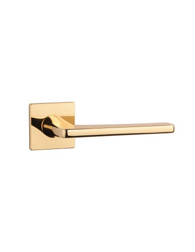 KLAMKA APRILE SETIA ROZETA Q SUPER SLIM 5MM LG - ZŁOTY POLEROWANY