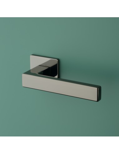 KLAMKA APRILE TILIA ROZETA Q SUPER SLIM 5MM US PVD - ANTRACYT POLEROWANY PVD