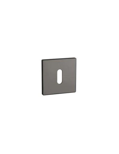 KLAMKA APRILE TILIA ROZETA Q SUPER SLIM 5MM US PVD - ANTRACYT POLEROWANY PVD