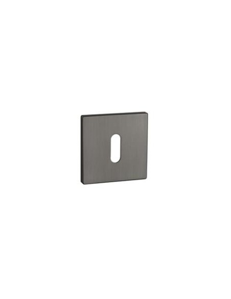 KLAMKA APRILE TILIA ROZETA Q SUPER SLIM 5MM US-A PVD - ANTRACYT MATOWY PVD