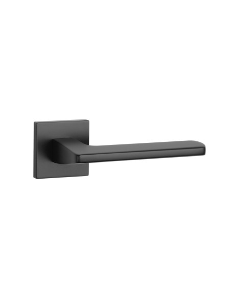KLAMKA APRILE YUKA ROZETA Q SLIM 7MM BK - CZARNY MATOWY