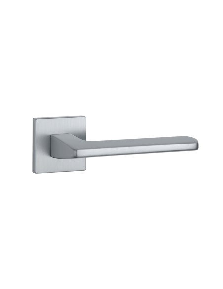 KLAMKA APRILE YUKA ROZETA Q SLIM 7MM SC - CHROM SATYNOWY