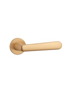 KLAMKA APRILE ARIA ROZETA R SUPER SLIM 5MM KG - ZŁOTY MATOWY 2