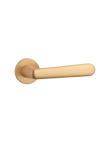 KLAMKA APRILE ARIA ROZETA R SUPER SLIM 5MM KG - ZŁOTY MATOWY