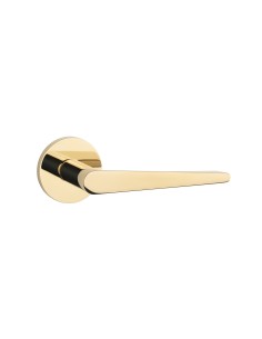 KLAMKA APRILE ARNICA ROZETA R SLIM 7MM GOLD PVD - ZŁOTY POLEROWANY PVD 2