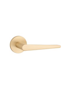 KLAMKA APRILE ARNICA ROZETA R SLIM 7MM GOLD SATIN - ZŁOTY MATOWY