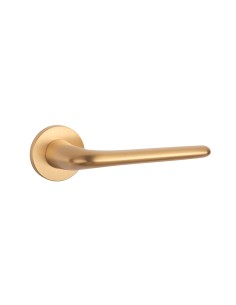 KLAMKA APRILE AZALIA ROZETA R SLIM 7MM KG - ZŁOTY MATOWY 2