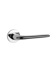 KLAMKA APRILE AZALIA ROZETA R SLIM 7MM LC - CHROM POLEROWANY