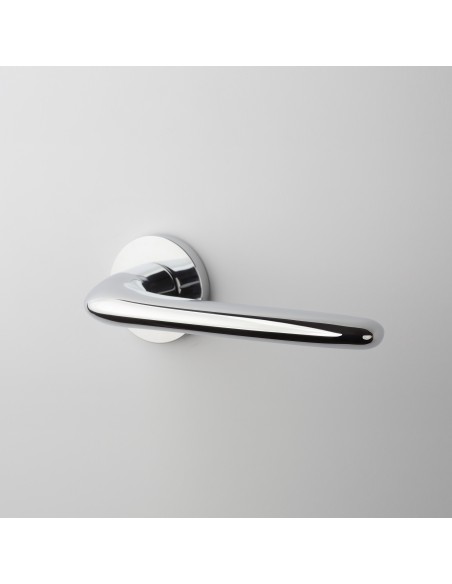 KLAMKA APRILE AZALIA ROZETA R SLIM 7MM LC - CHROM POLEROWANY