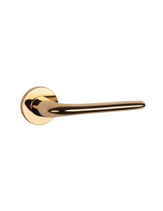 KLAMKA APRILE AZALIA ROZETA R SLIM 7MM LG - ZŁOTY POLEROWANY